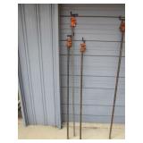3 longer clamps