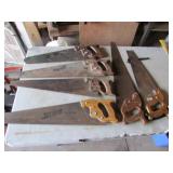6 handsaws