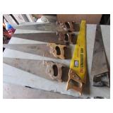 6 handsaws