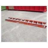 werner 20 ft extension ladder
