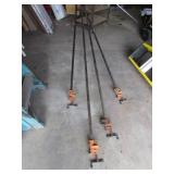 4 long clamps incl;9 ft