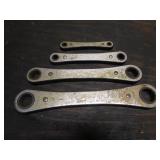 4 craftsman adjustable wrenches