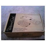 pampered chef rectangle server w/box