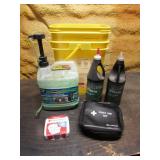 1st aid kits,tire sealant & all partial oil jugs