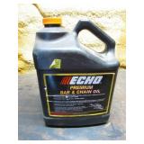 3/4 jug of echo bar & chain oil