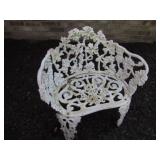 wrought iron chair