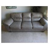 matching ashley leather sofa & loveseat