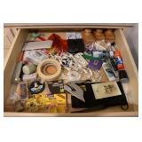 tape,lock w/key,scissors & items