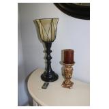 decorator light w/remote & candle