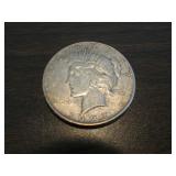 1923 silver peace dollar