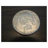 1922 silver peace dollar