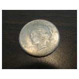 1923 S  silver peace dollar