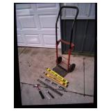dolly,3 levels,hammer,2 adj. wrenches
