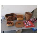 all baskets incl;broke longaberger & puzzle