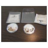 2- battles of WW 2 coins