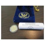 roll of unc. nickels & president $1.00