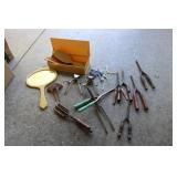 vanity items,curlers & clippers