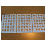 book of Lincoln wheat pennies incl:1009 VDB