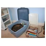 2 totes & items inside them