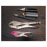 vise grips & fiskars trimmers