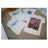 4  t-shirts incl:racing