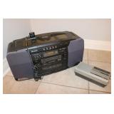 sharp boombox & radio