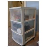 storage container & all items inside