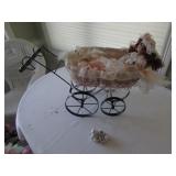 doll carriage,doll & mini tea set