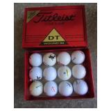12 titleist golfballs
