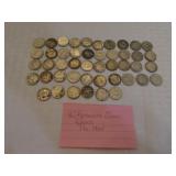 46 silver roosevelt dimes