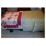2 smaller quilts