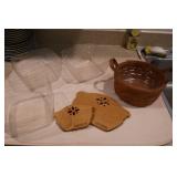 longaberger basket,liners & lids