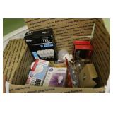 box of lightbulbs