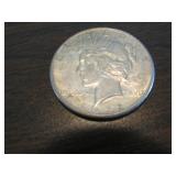 1922 silver peace dollar