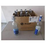 empty 360 vodka bottles