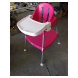 high chair converts into table also