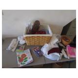 basket & all material & items