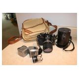 nikon camera,lense & items