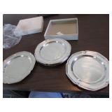 all plated smaller plates
