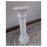 solid marble plant stand