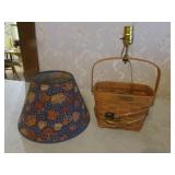longaberger basket lamp