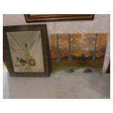 2 oil on canvas pictures by Sylvester