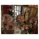 bear figurines & plates incl:boyds bears