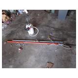 2 tree saws & yard sprayer