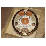 seiko collectors edition wall clock w/box