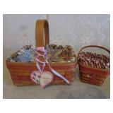 2 longaberger baskets