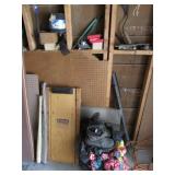 creeper,ballbat,gutter guard & misc items