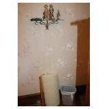 billy club,figurines,wall shelf & items