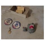 cub scouts items incl:chalkware