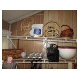 nesting plastic bowls,baskets,muffin pans,items